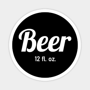 Generic Beer Label Magnet